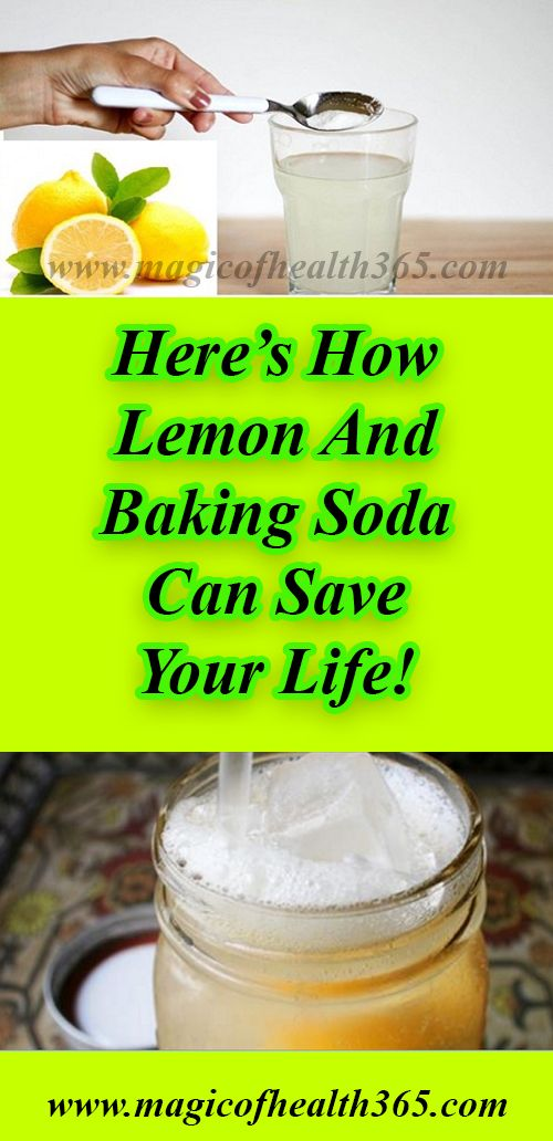 HERE’S HOW LEMON AND BAKING SODA CAN SAVE YOUR LIFE! HEALTH AND