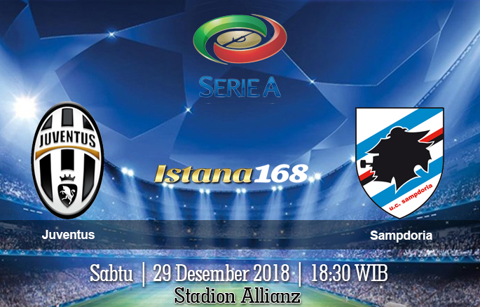 Prediksi Juventus Vs Sampdoria 29 Desember 2018