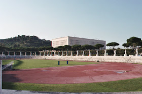 Mussolini had hoped his new stadium in Rome would host the Olympic Games in 1944