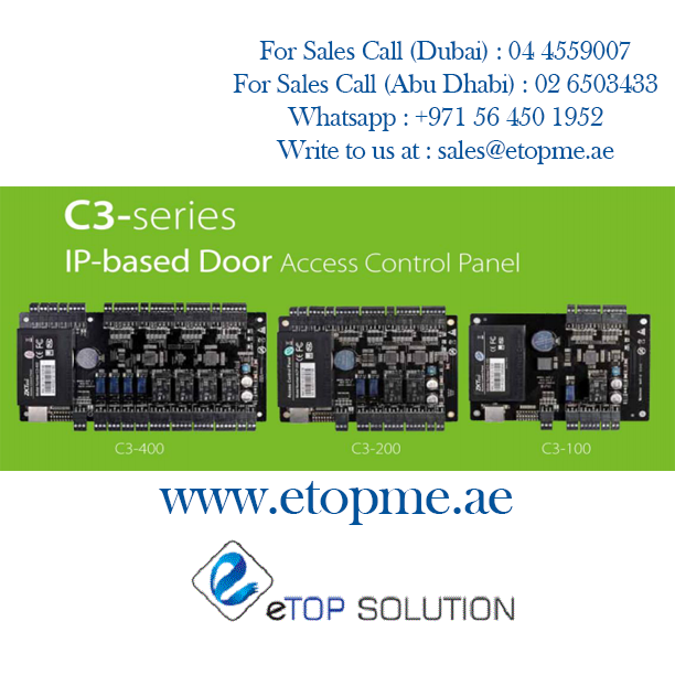 Access Control System Products in Dubai at Etop Solution