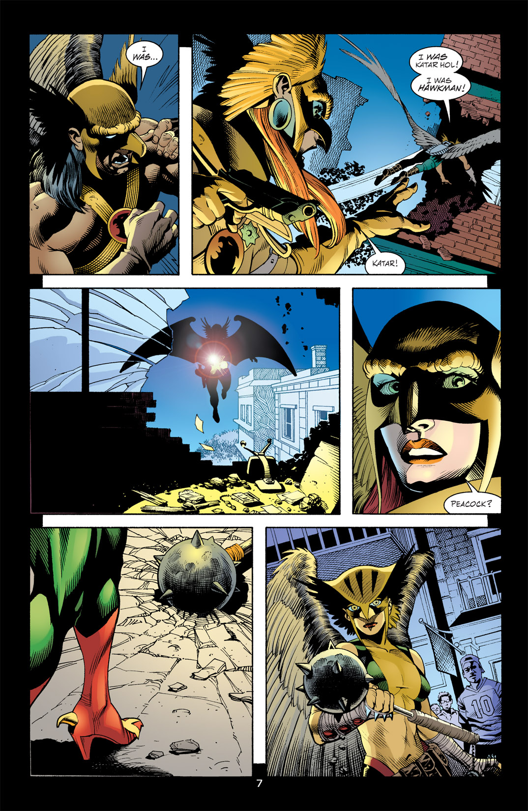 Hawkman (2002) Issue #16 #16 - English 8