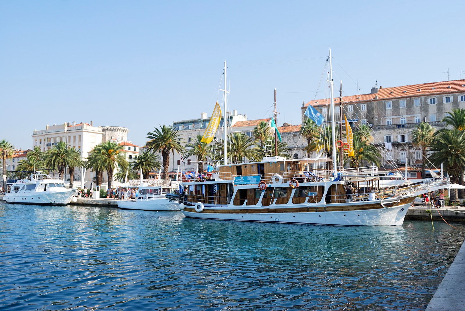 riva seafront promenade split croatia split croatia europe dalmatia adriatic cruise seafront promenade riva