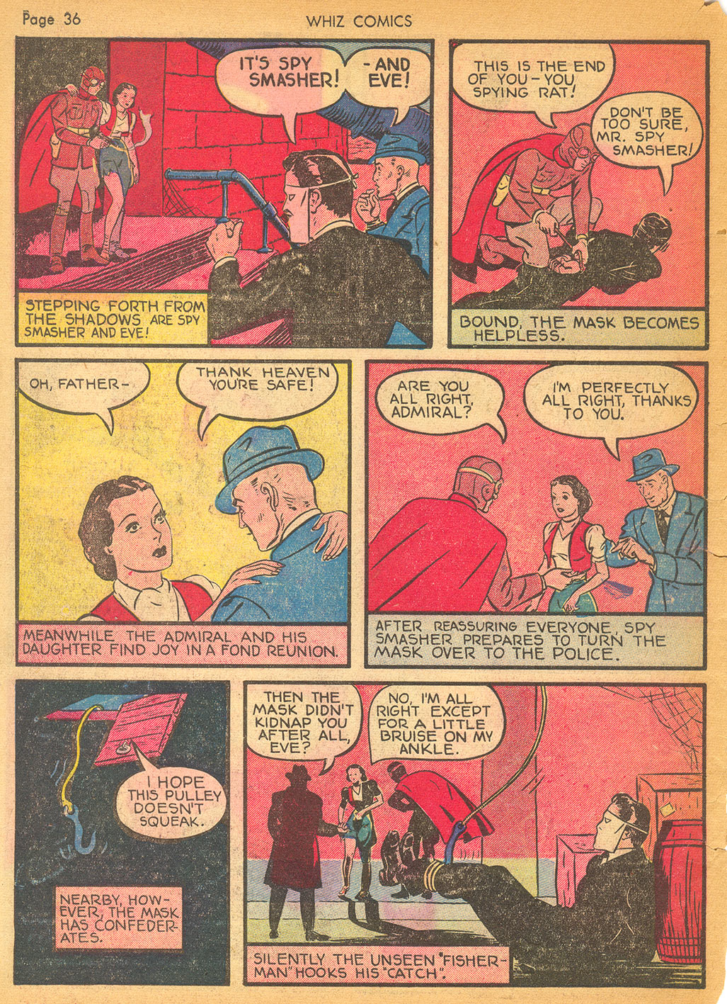 WHIZ Comics issue 7 - Page 38