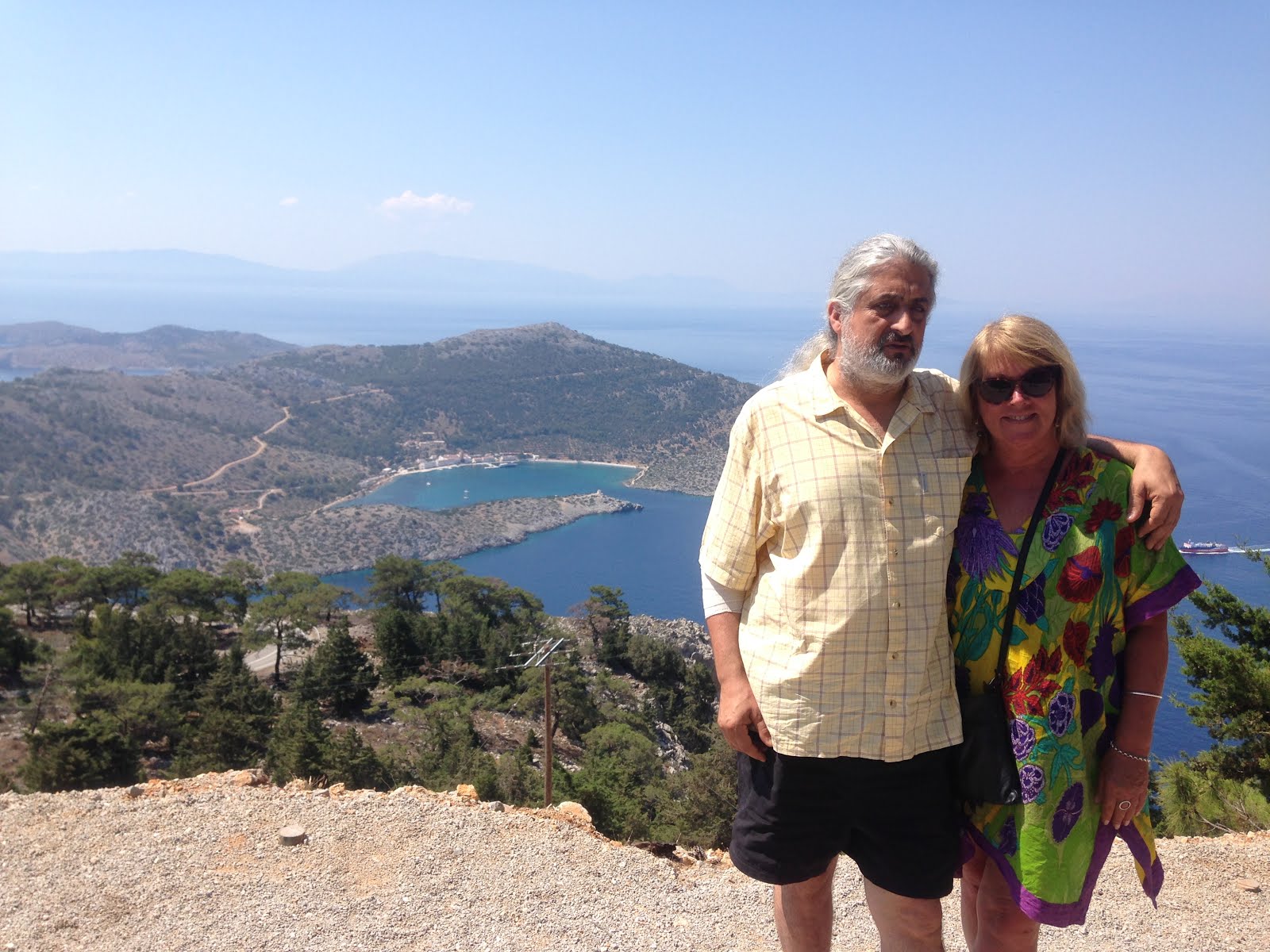 The Greek and I in Symi, Greece