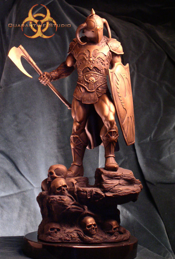 Iron Mammoth's Studio Wednesday Eye Candy Death Dealer Bronze by