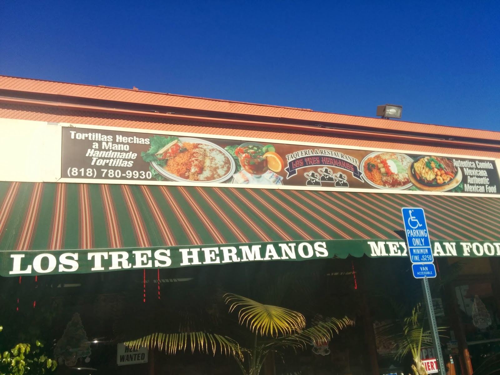 Order of the Taco Los Tres Hermanos, Van Nuys (South of Saticoy)