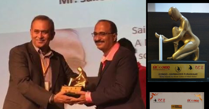 Mumbai base Social Activist Sailesh Mishra Conferred \