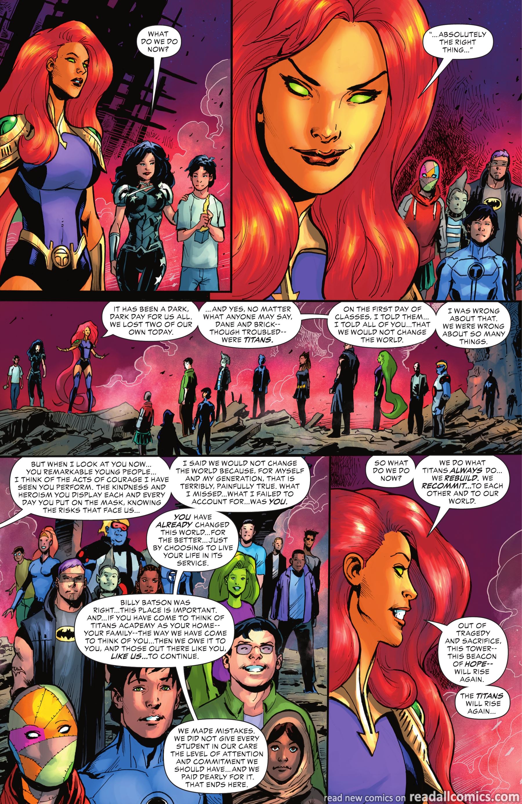 Teen Titans Academy #1 chapter 12 page 21