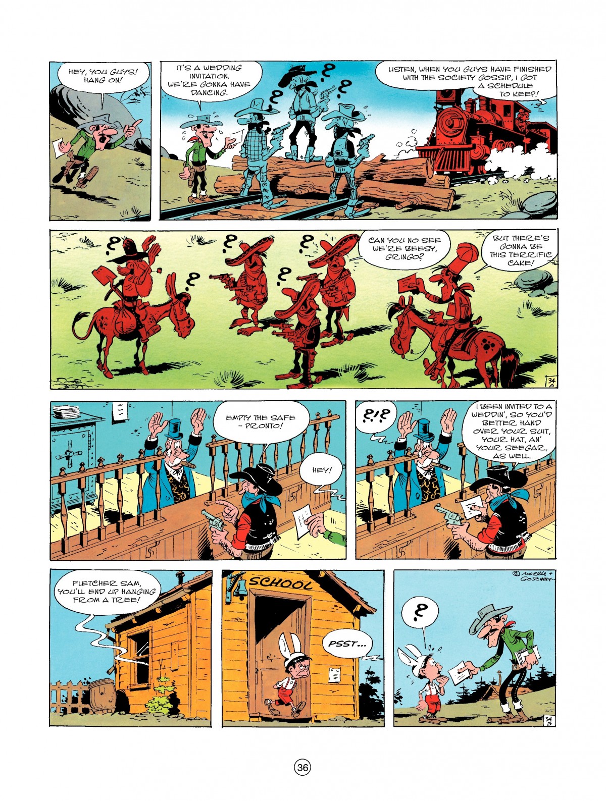 Read online A Lucky Luke Adventure comic -  Issue #3 - 38