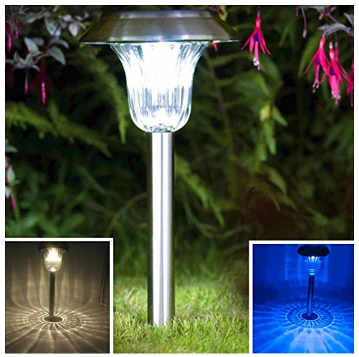 Stainless Steel Solar Light Outdoor Stake Stainless Steel Solar