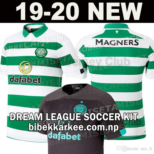 Celtic Dream League Soccer Kit and Logo for 2019/2020