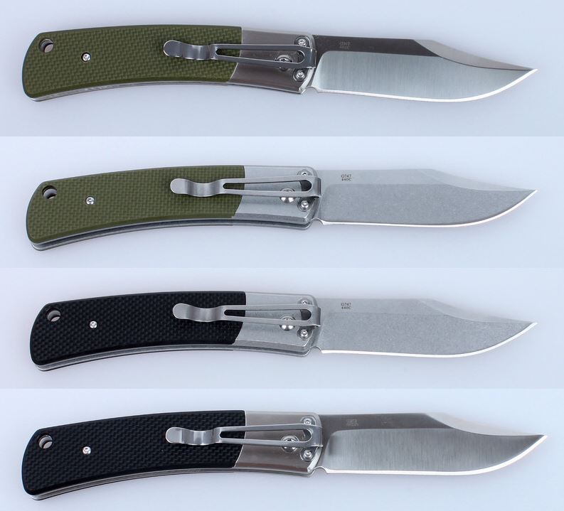 Best Chinese Knives Ganzo G747 New Automatic Button Lock Knife from