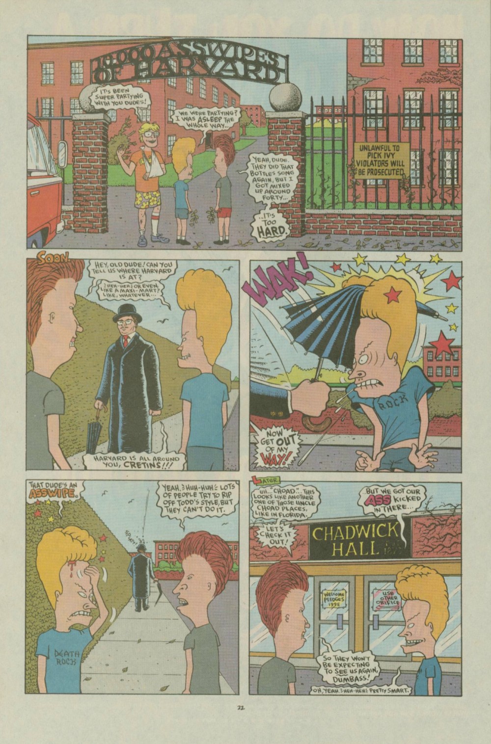 Read online Beavis and Butt-Head comic -  Issue #15 - 23