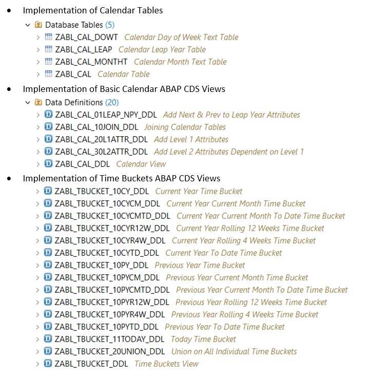 SAP ABAP Central Implementing Time Buckets in SAP ABAP CDS Views