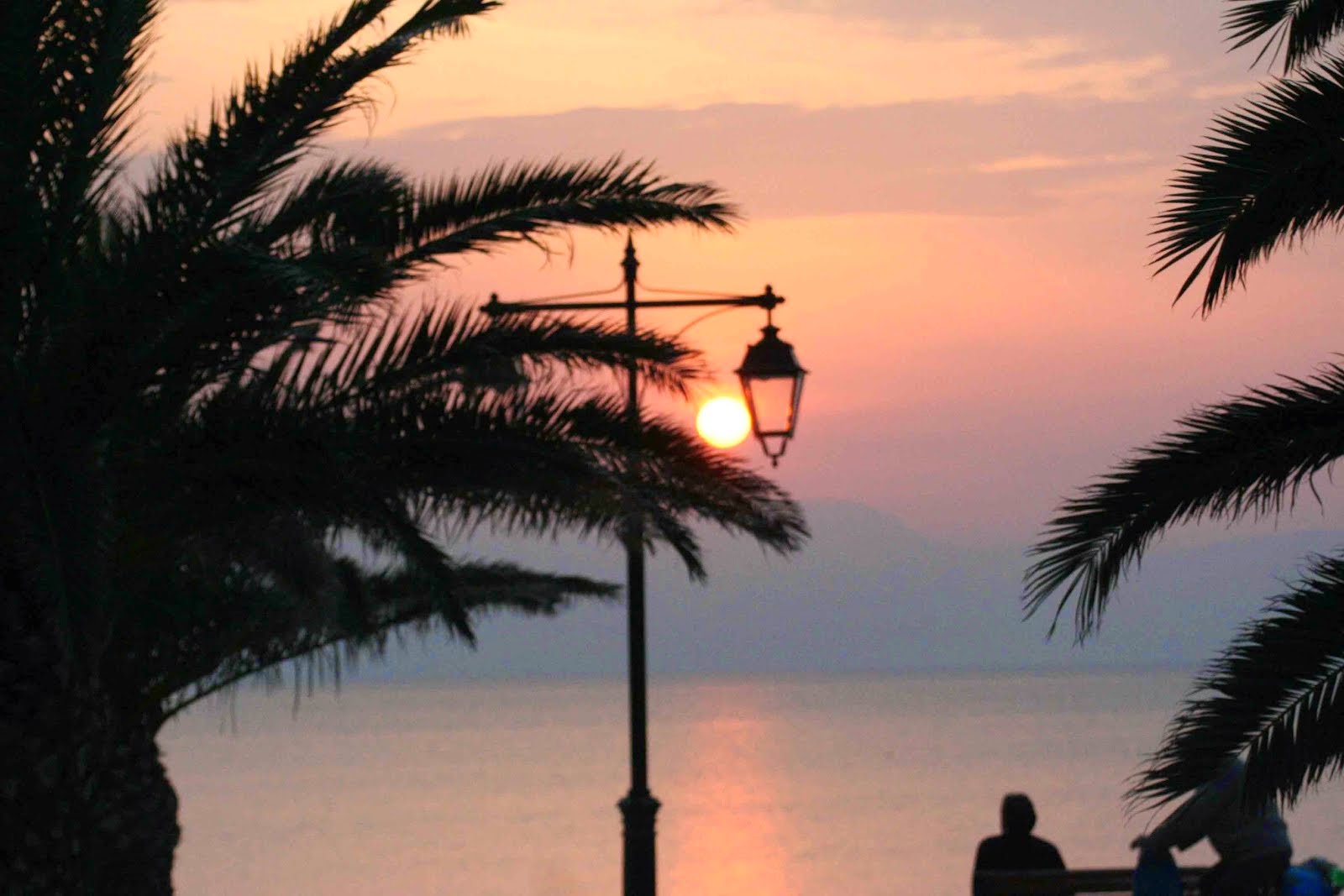 Sunset in Loutraki