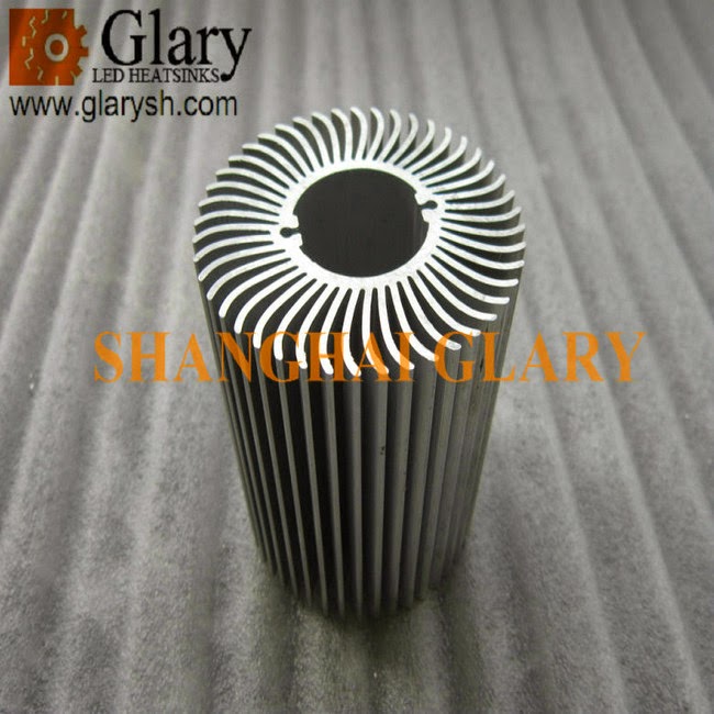 aluminum heatsink, cooler, extruded profiles GLRHS020 62mm