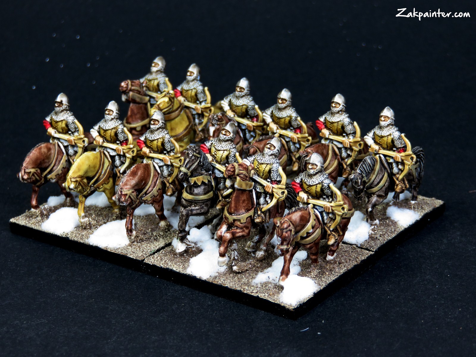 ZakGallery Painted 15mm MEDIEVAL POLISH army
