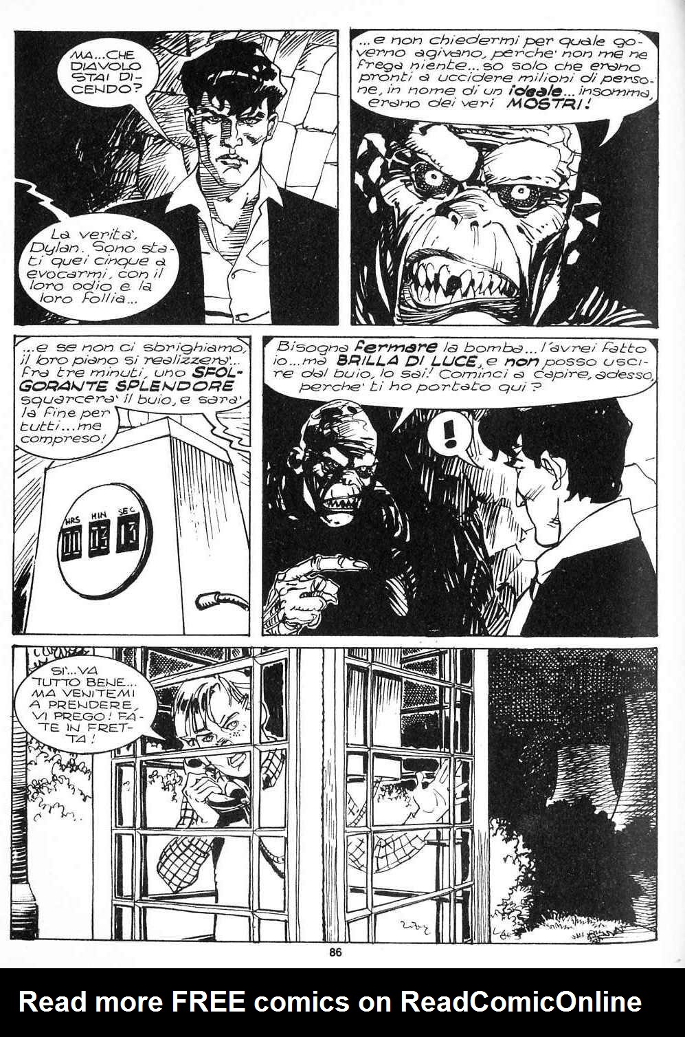 Read online Dylan Dog (1986) comic -  Issue #68 - 83