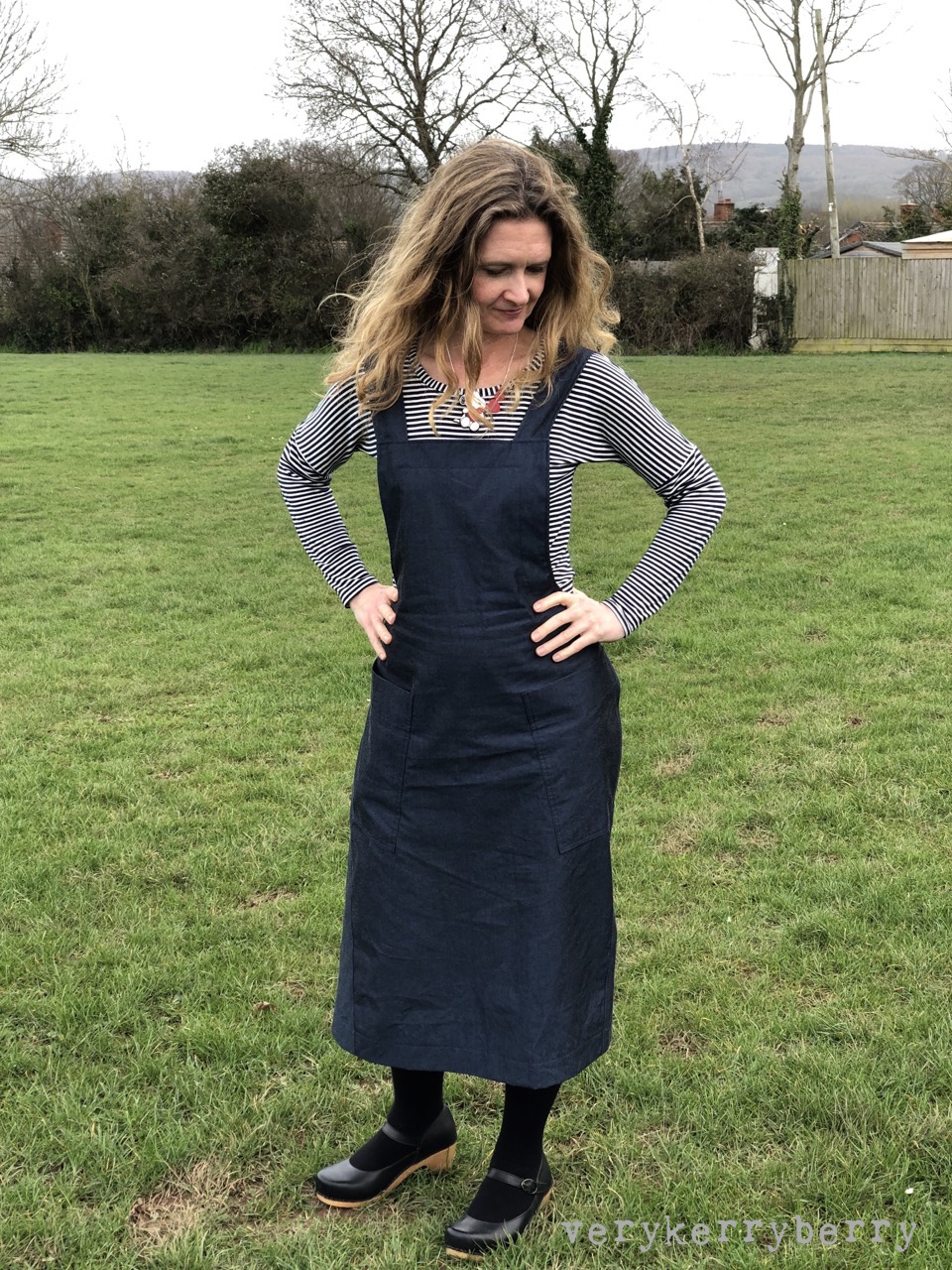 verykerryberry Assembly Line Apron Dress Version 2 Lined