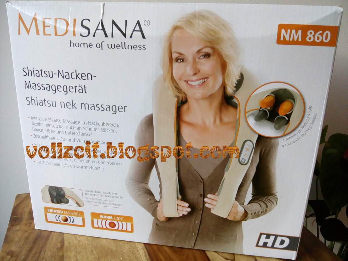 Medisana Shiatsu Fußmassagegerät Fm 62 L Mit Wärmefunktion Discovered. Tested. Appreciated. : Medisana Shiatsu-Nacken Massagegerät