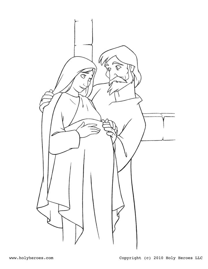 San José y la Virgen María San José y la Virgen María