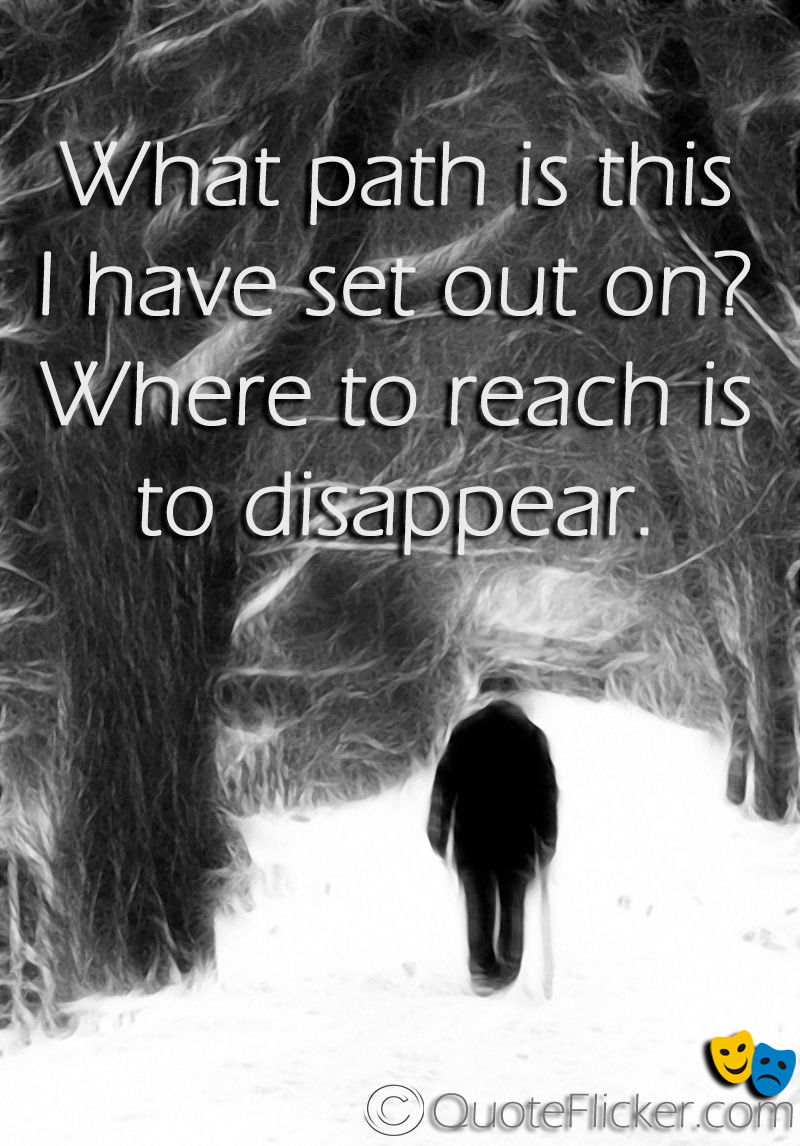 Disappear Quotes