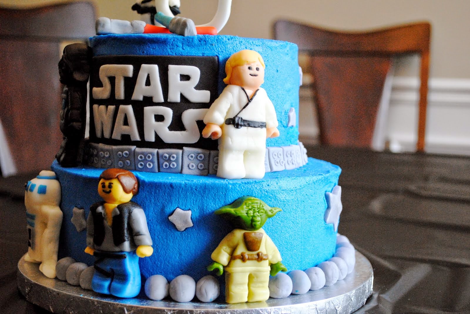 star wars birth day cake