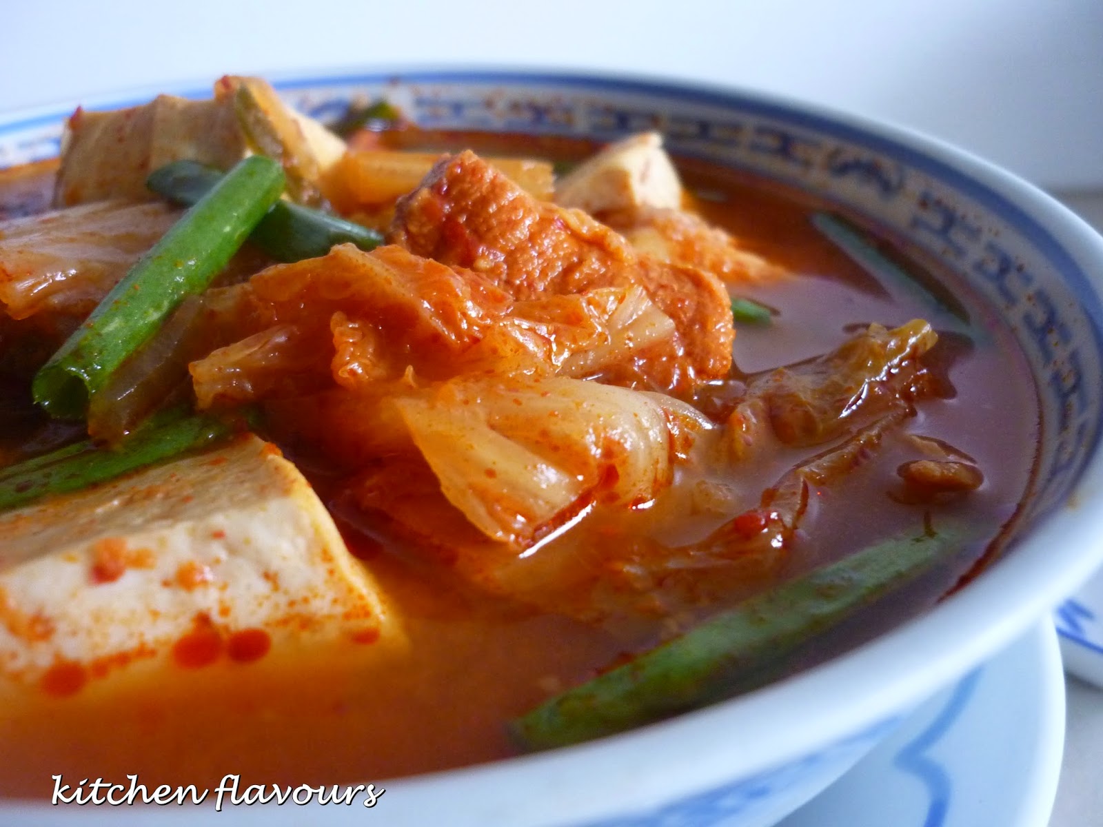 kitchen flavours Kimchiguk (Kimchi Soup)