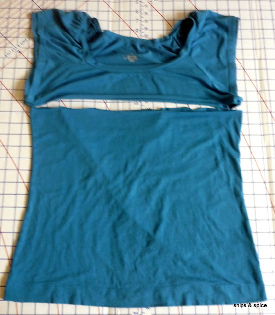 Snips & Spice: T-Shirt Upcycle to Toddler Dress