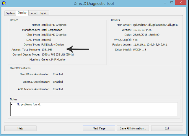 Cara Mengecek Vram Pada Komputer All Windows Cara Mengecek Vram Pada Komputer All Windows