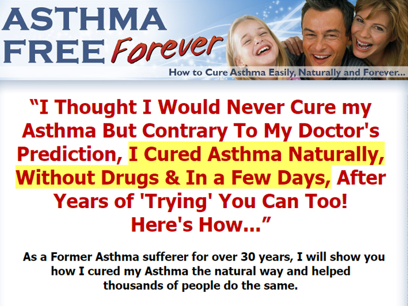 How to Cure Asthma Naturally How to Get Rid of Asthma Permanently