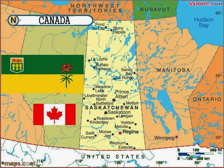 Província de Saskatchewan Canadá