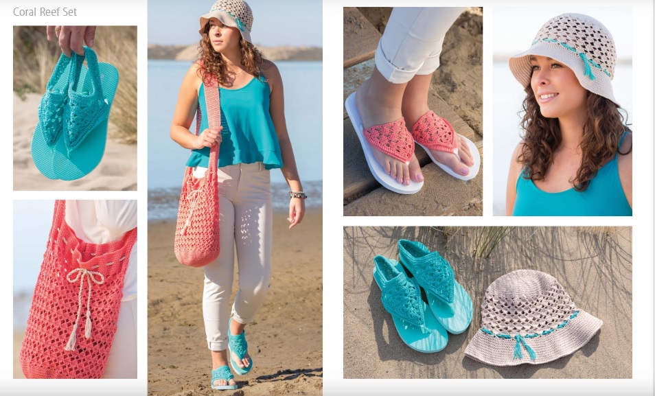 Coral Reef Crochet Pattern Set