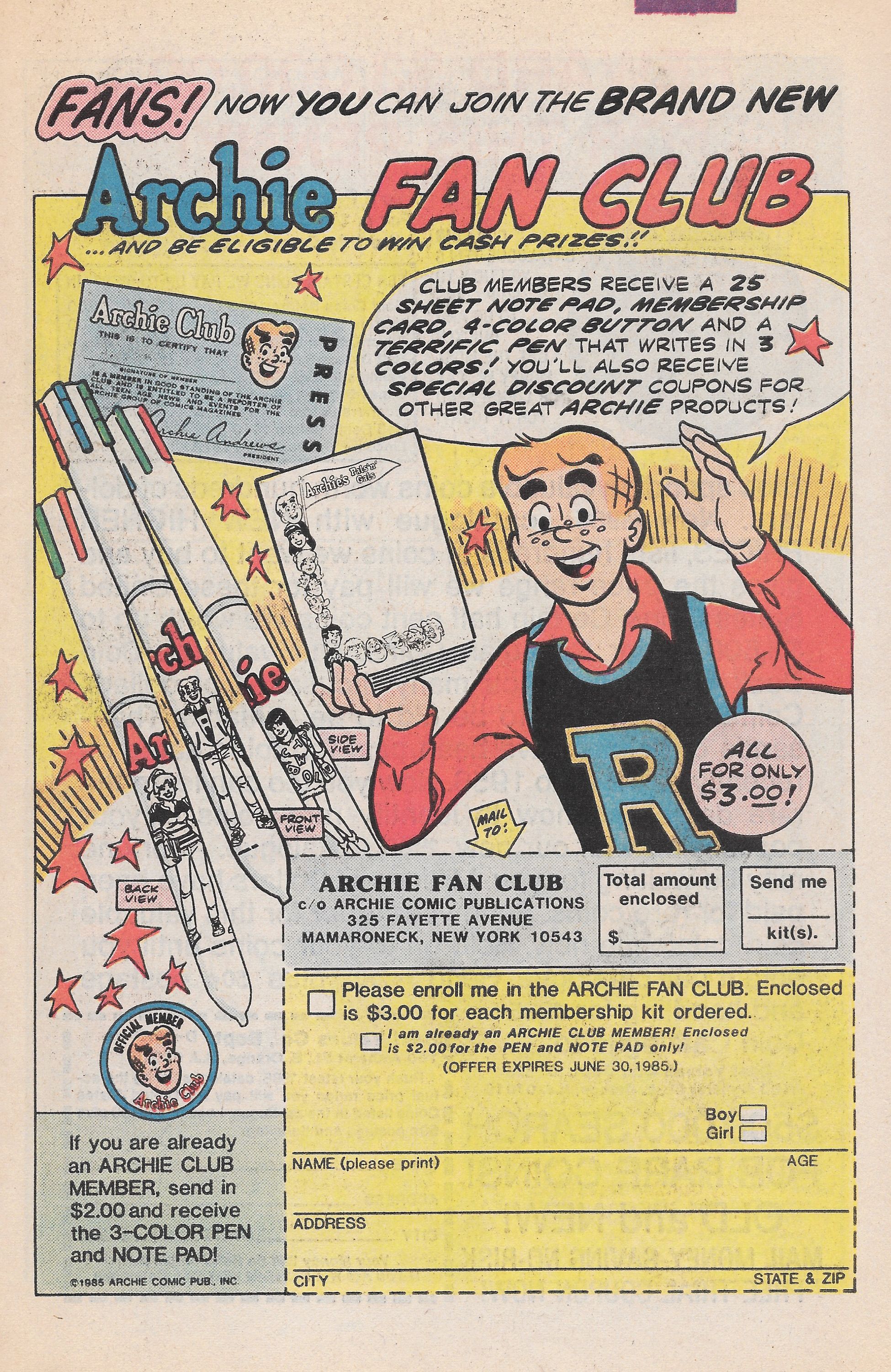 Read online Archie's Pals 'N' Gals (1952) comic -  Issue #176 - 27