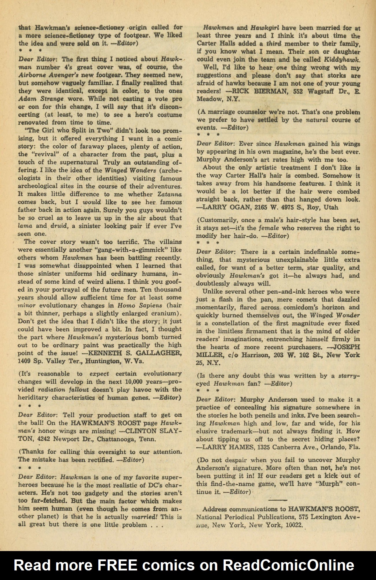 Read online Hawkman (1964) comic -  Issue #6 - 20