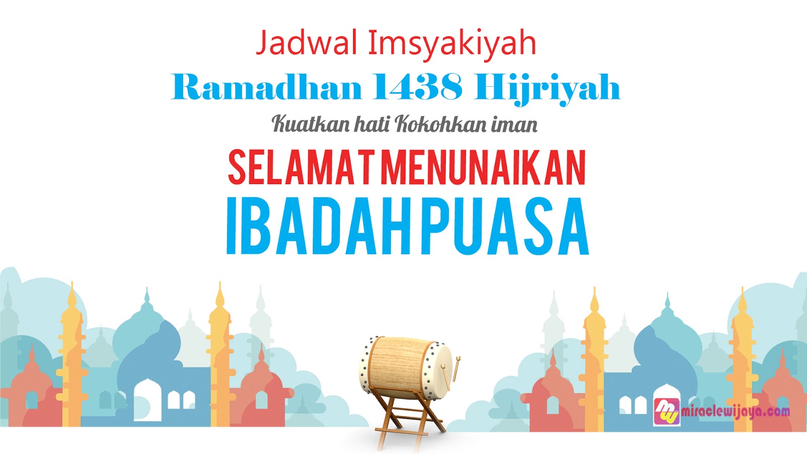 Jadwal Imsakiyah Ramadhan 2018 (1439H)