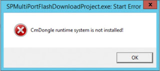 Cara Mengatasi Runtime CmDongle is not installed