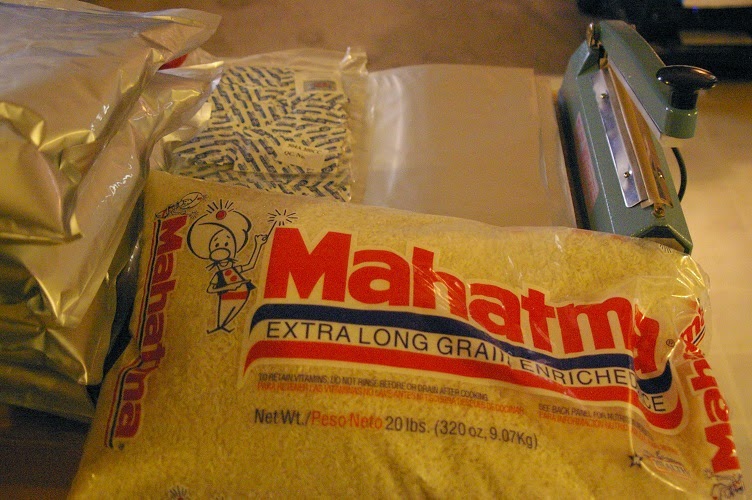 How To Store Rice Long Term In Mylar Bags Rice Storage The Most