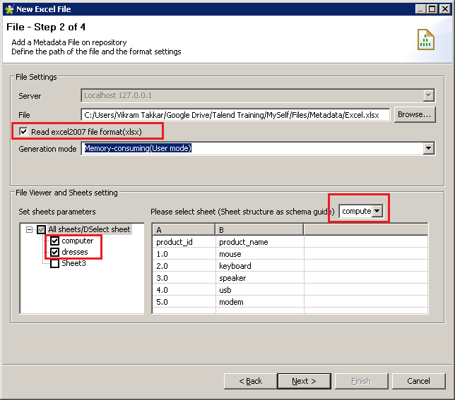 Commit 2 Deliver Reading Excel Files using Talend Open Studio