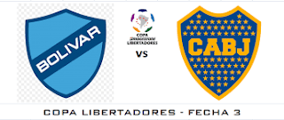 Bolivar vs Boca Juniors en Copa Libertadores 2016
