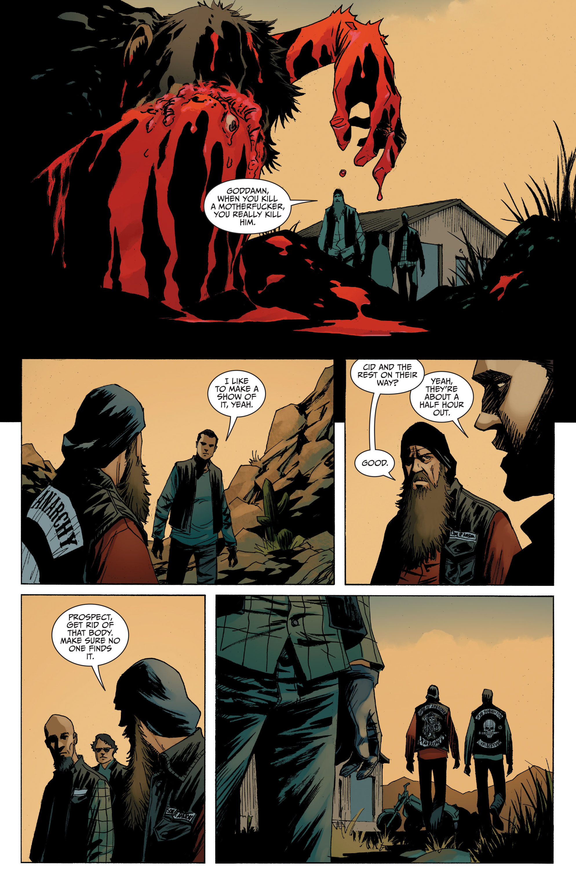 Read online Sons of Anarchy comic -  Issue #14 - 11