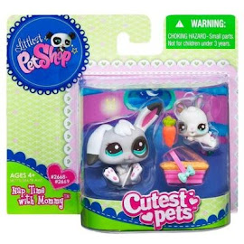 Littlest Pet Shop Mommy & Baby Rabbit (#2668) Pet