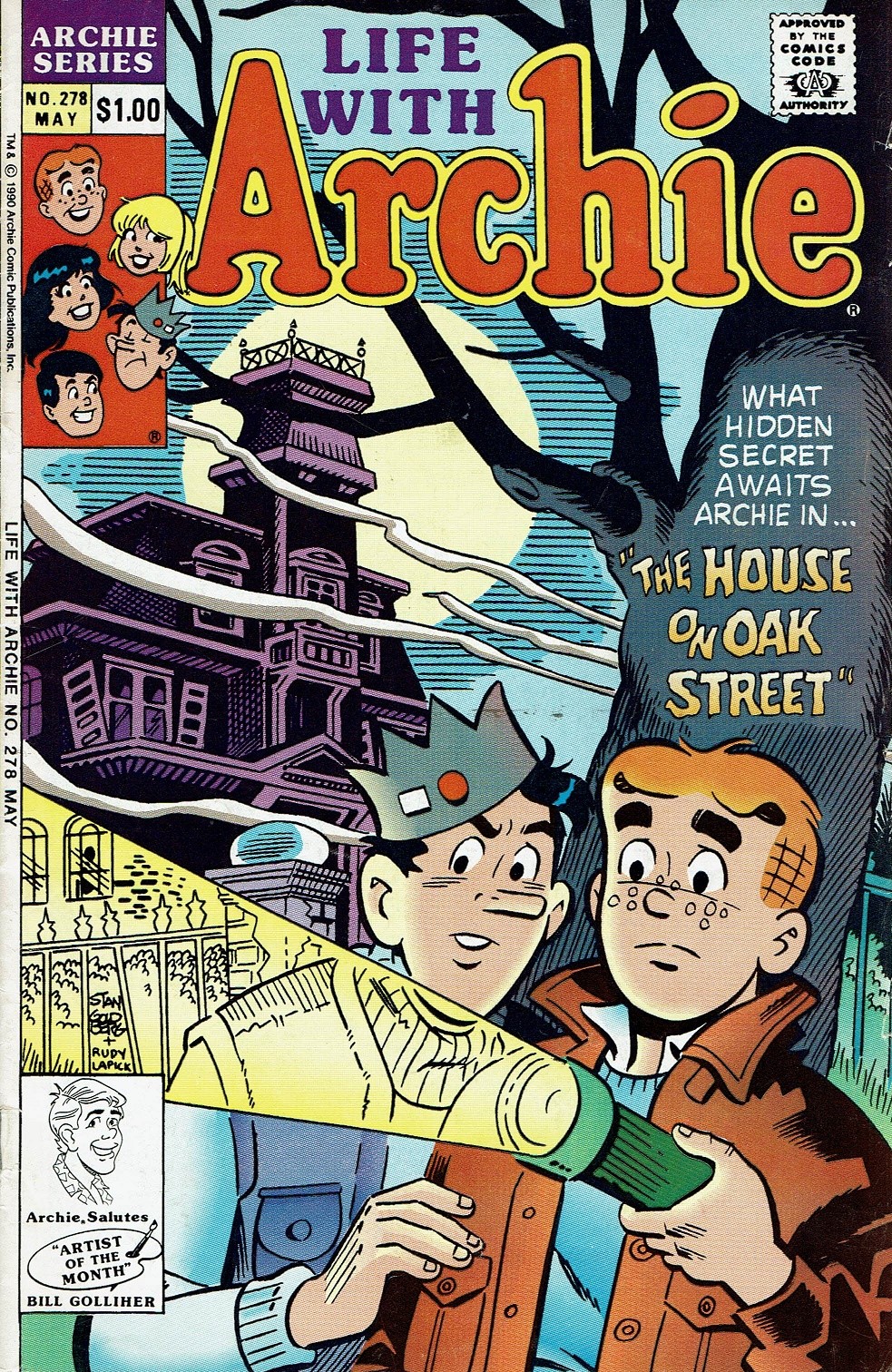 Read online Life With Archie (1958) comic -  Issue #278 - 1