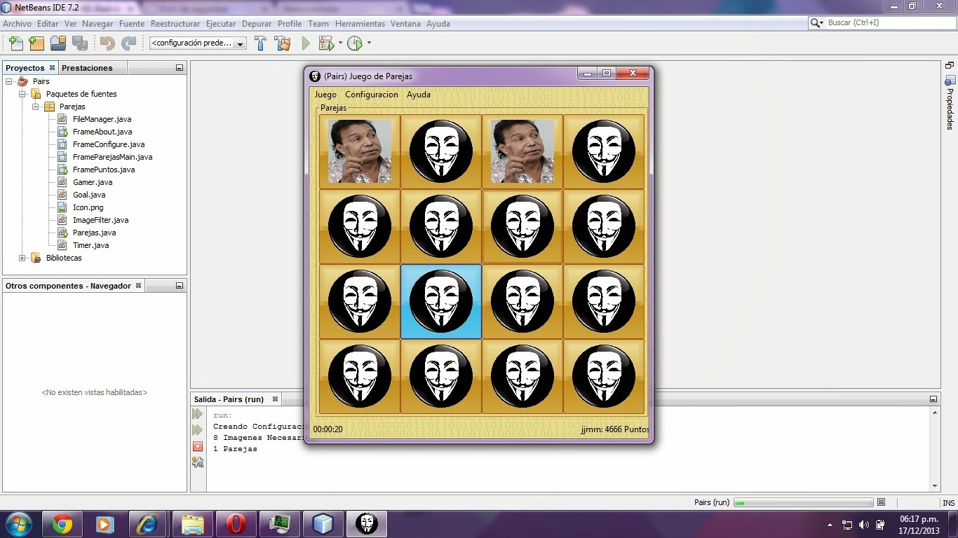 Programación JAVA: Hacemos tus proyectos de Sistemas: Juego de Memoria ...