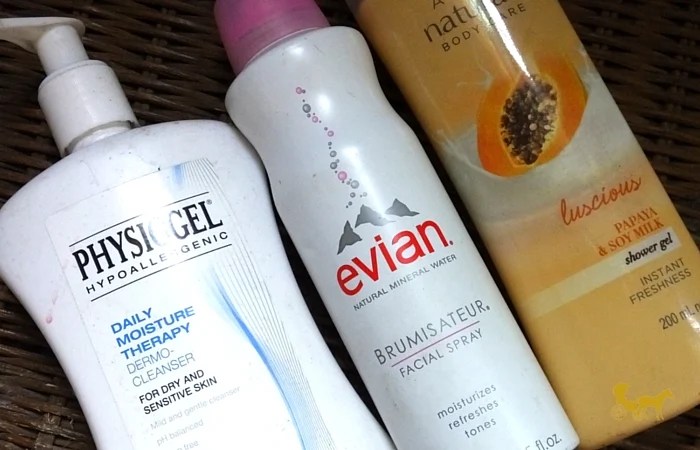 empties-march-2016-rucys-vanity-biore-oil-za-day-protector-khiels-kiehls-mentholatum-lipice-the-face-shop-cream-cleansing-evian-mist-physiogel-review-2