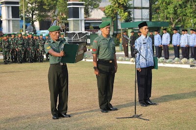 KODIM SRAGEN GELAR UPACARA 17-AN