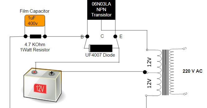 HomeMade DIY HowTo Make: Easy Simple 12 volt DC Battery to 220 volt AC