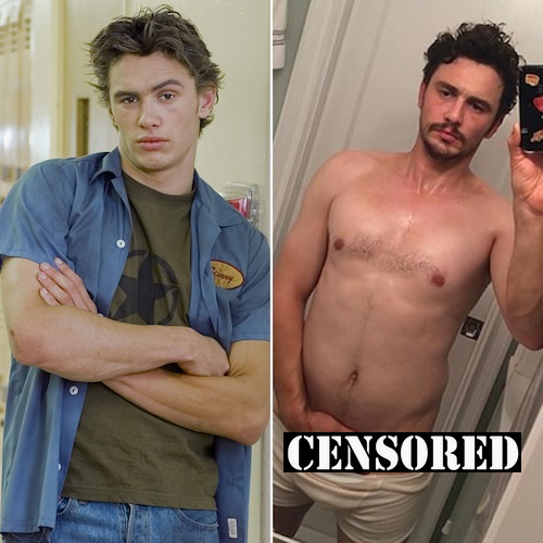 Hollywood actor James Franco Instagram selfie racy photo goes viral.