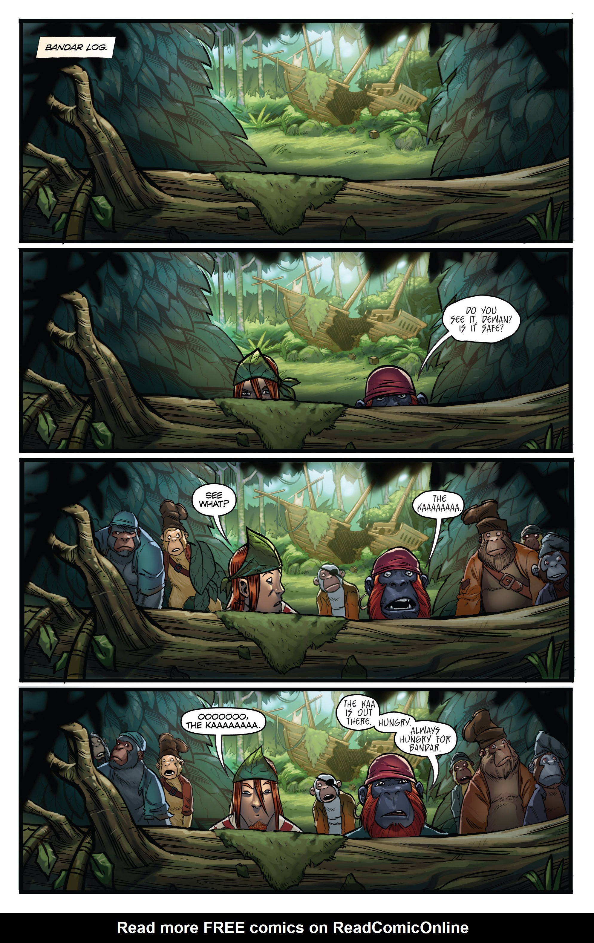 Read online Grimm Fairy Tales presents The Jungle Book: Fall of the Wild comic -  Issue #1 - 9