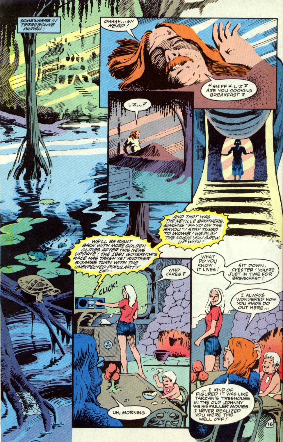 Swamp Thing (1982) Issue #112 #120 - English 17